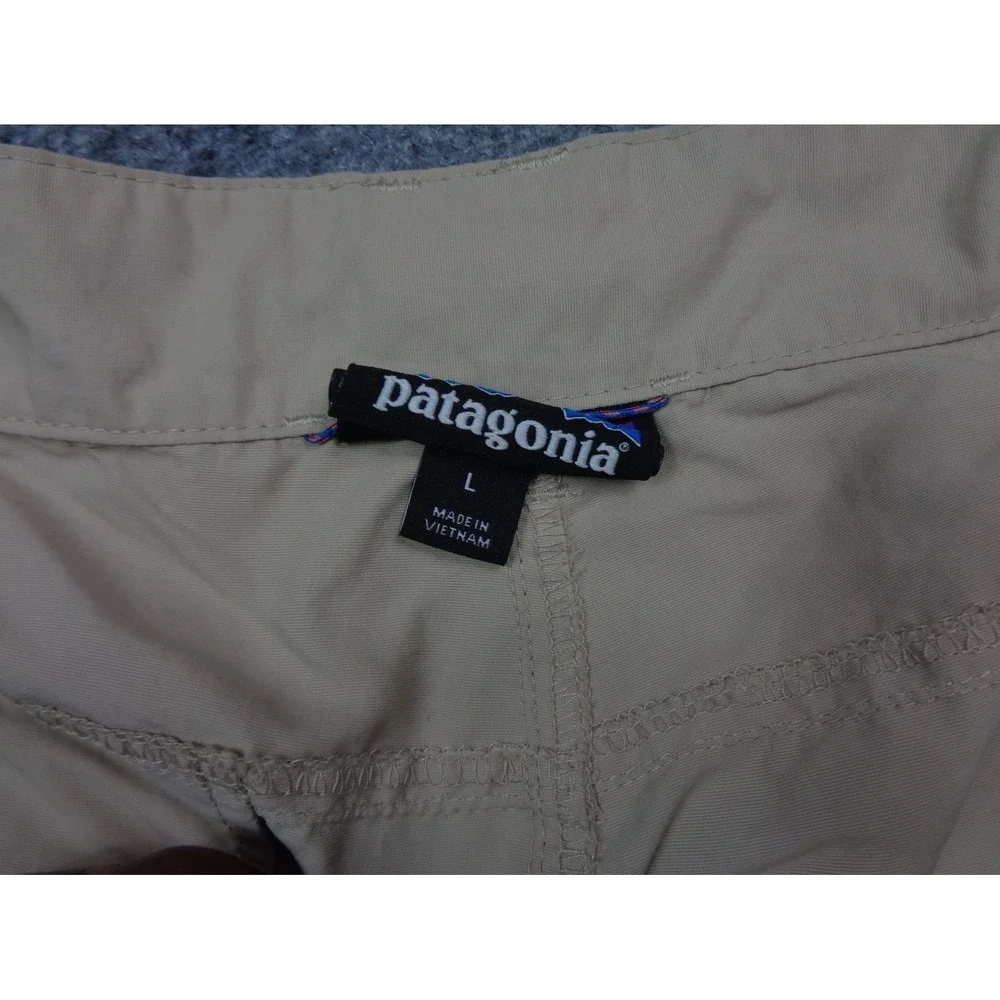 Patagonia Guidewater II Pants Mens L Beige Gorpcore Fishing Hiking Outdoors